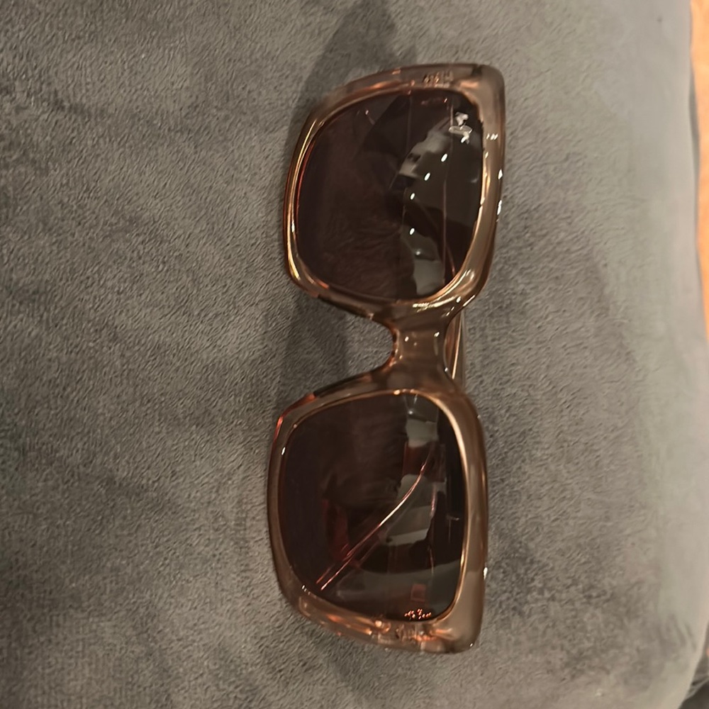 Rose gold designer sunglasses